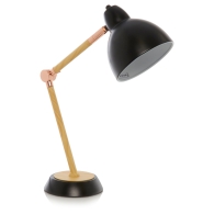 Wood Effect Desk Lamp £20 George Home at Asda