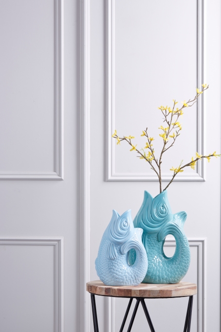 Small £18 and Large £33 retro fish vases The Contemporary Home